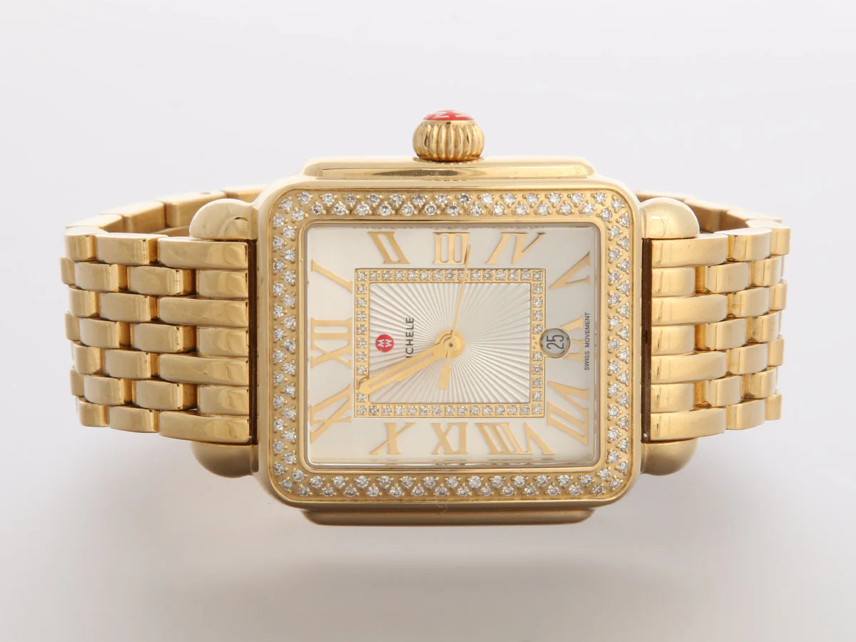 Michele Diamond Deco Madison Watch 33mm - Image 2