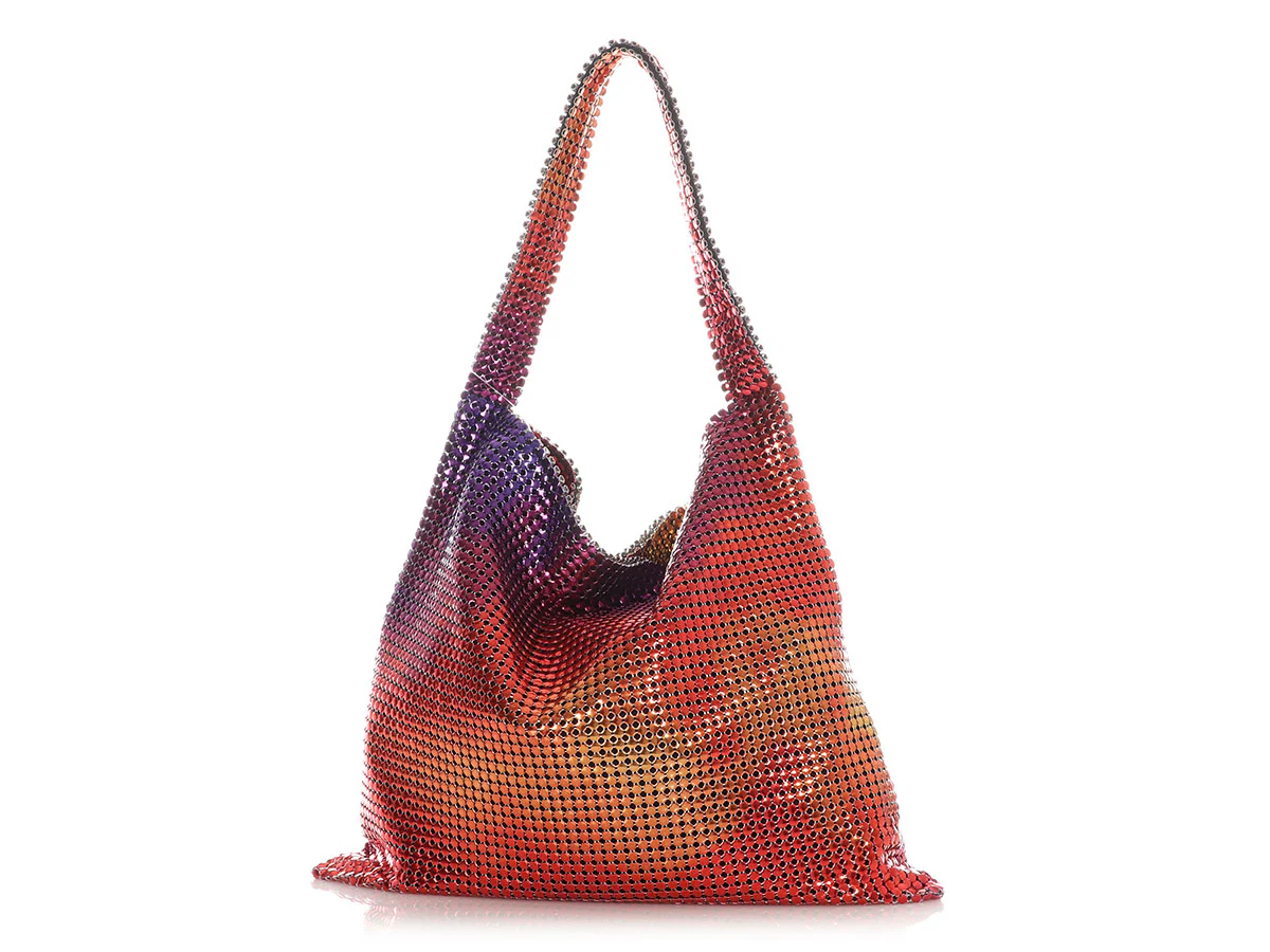 Paco Rabanne Rainbow Aluminum Pixel Tote - Image 2