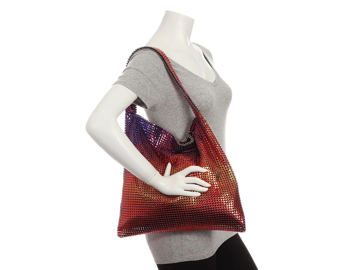 Paco Rabanne Rainbow Aluminum Pixel Tote - Image 9