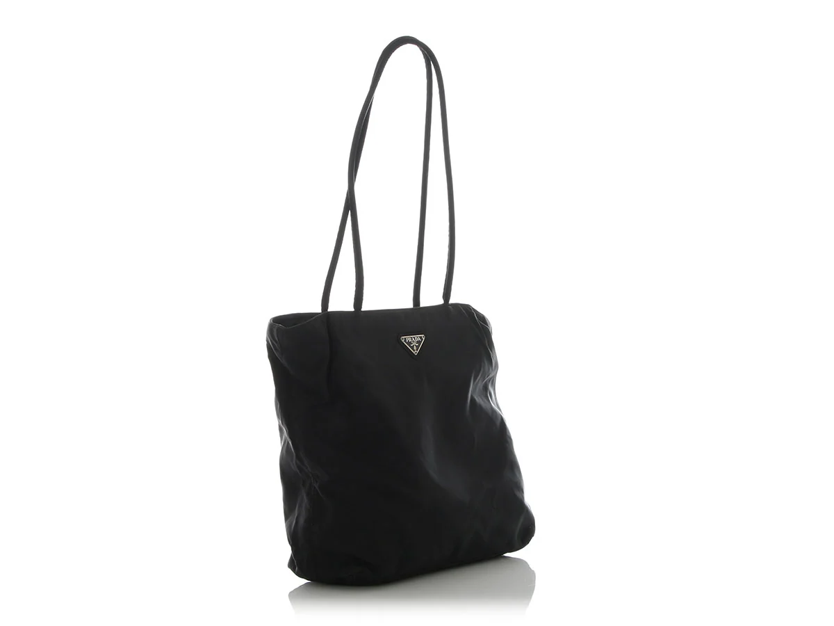 Prada Black Tessuto Nylon Tote - Image 5
