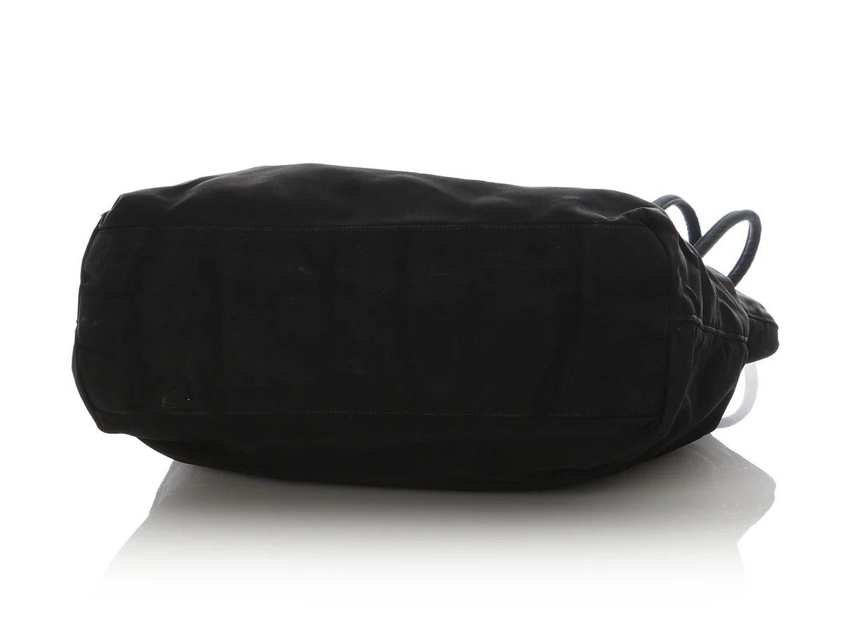 Prada Black Tessuto Nylon Tote - Image 6