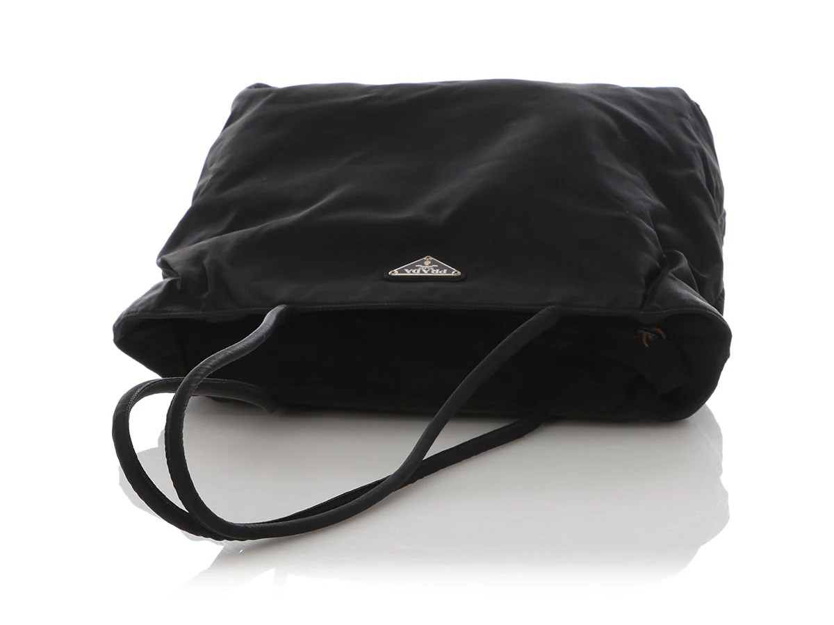 Prada Black Tessuto Nylon Tote - Image 7