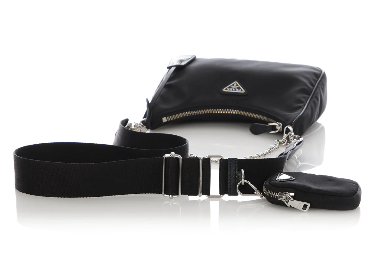 Prada Black Re-Nylon Re-Edition 2005 - Image 7