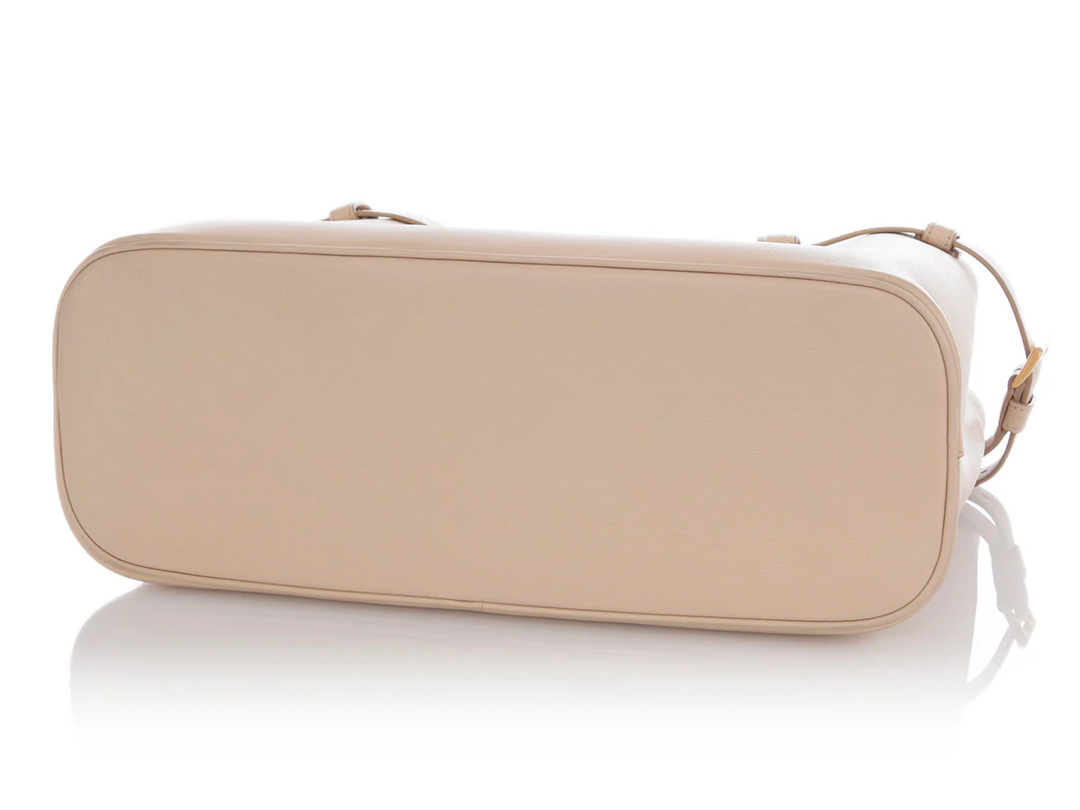 Prada Cream Double Belt Tote - Image 6