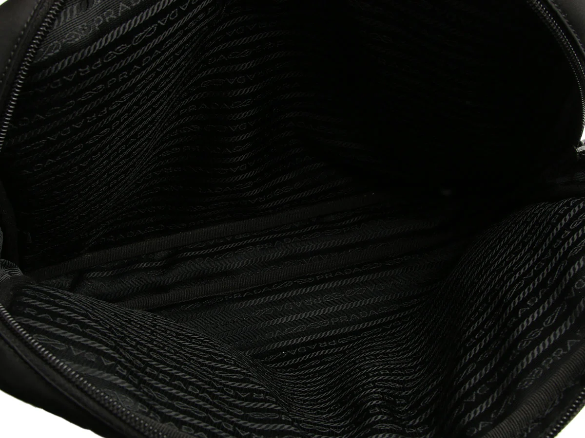 Prada Small Black Nylon Briefcase - Image 8