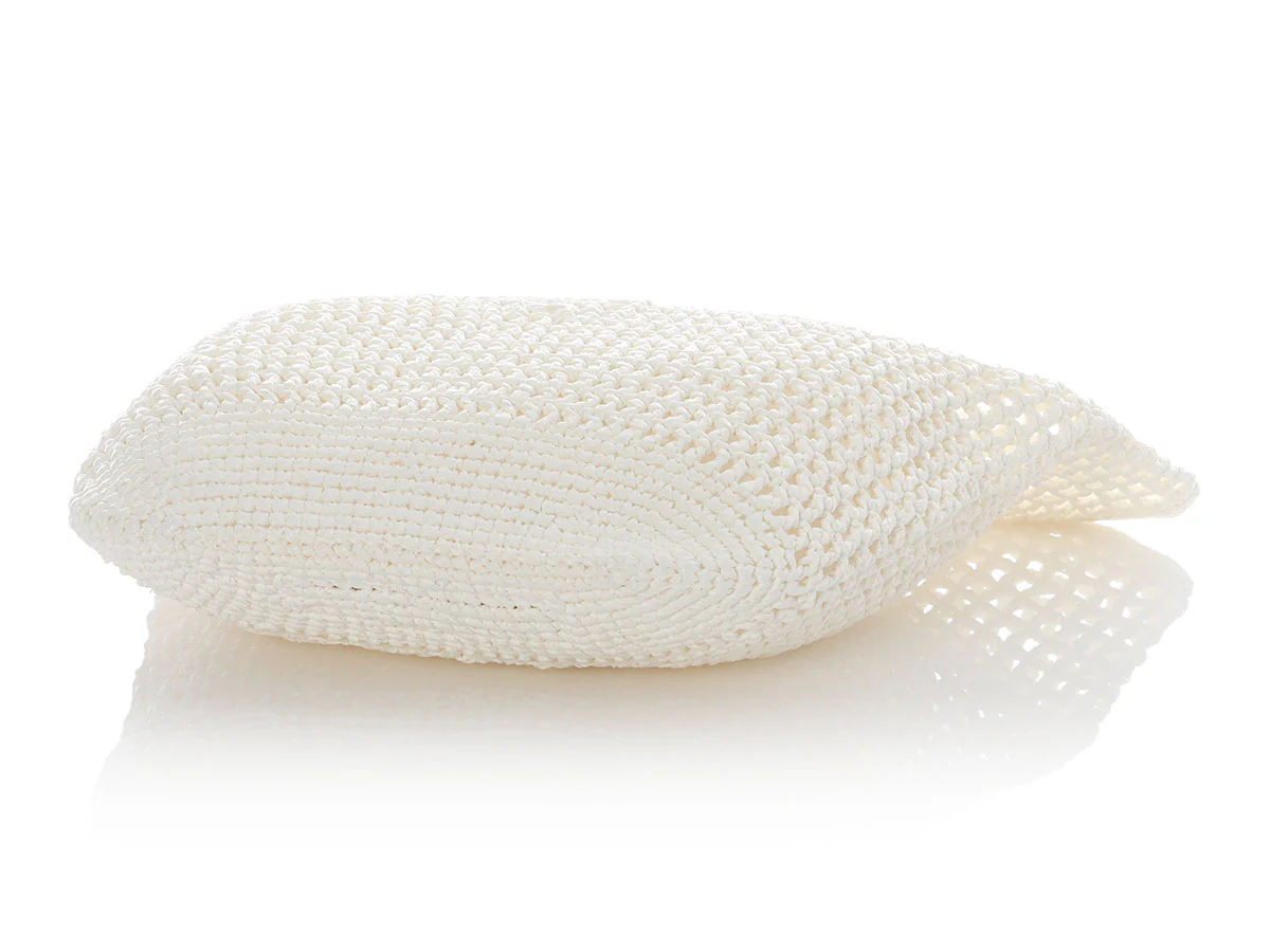 Prada white woven raffia tote - Image 7