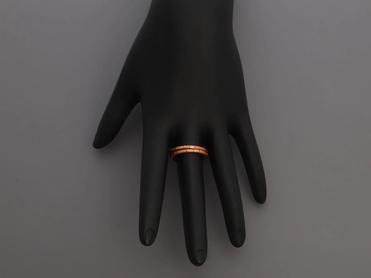 Hidalgo 18K Rose Gold Ring Guard Set - Image 6