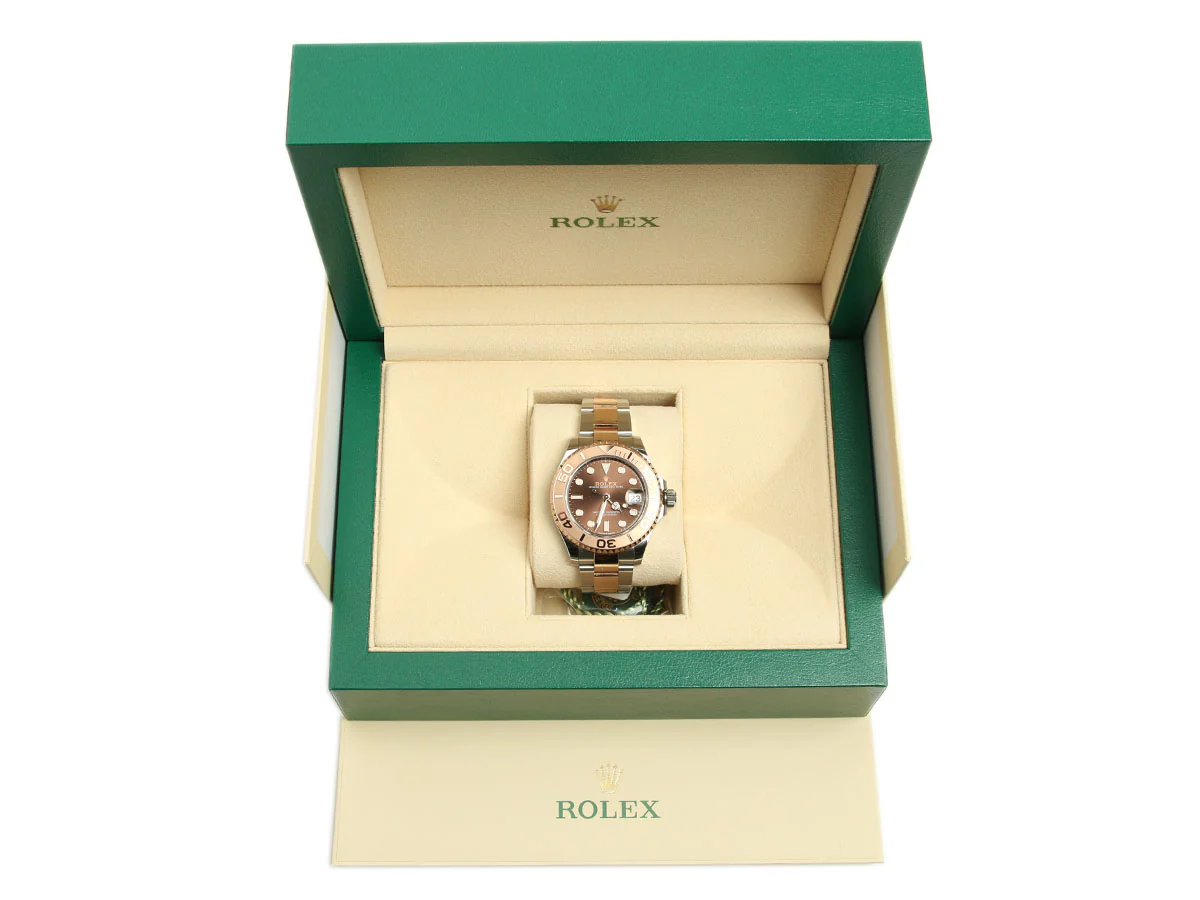 Rolex 18K Everose Gold and Oystersteel Yacht-Master 37mm - Image 6