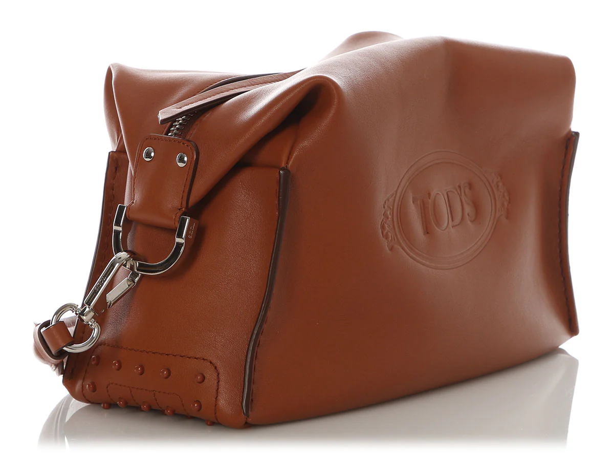 Tod's Alber Elbaz Special Edition Tan Happy Moments Hobo - Image 5