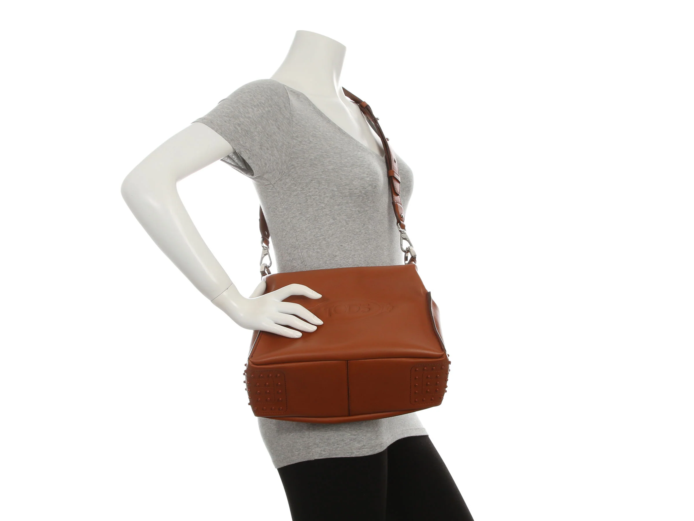 Tod's Alber Elbaz Special Edition Tan Happy Moments Hobo - Image 9