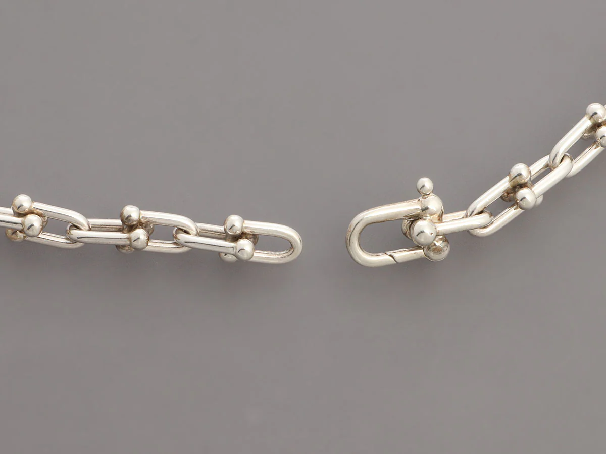 Tiffany & Co. Small Sterling Silver HardWear Wrap Bracelet - Image 3