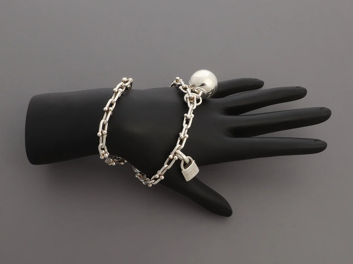 Tiffany & Co. Small Sterling Silver HardWear Wrap Bracelet - Image 5