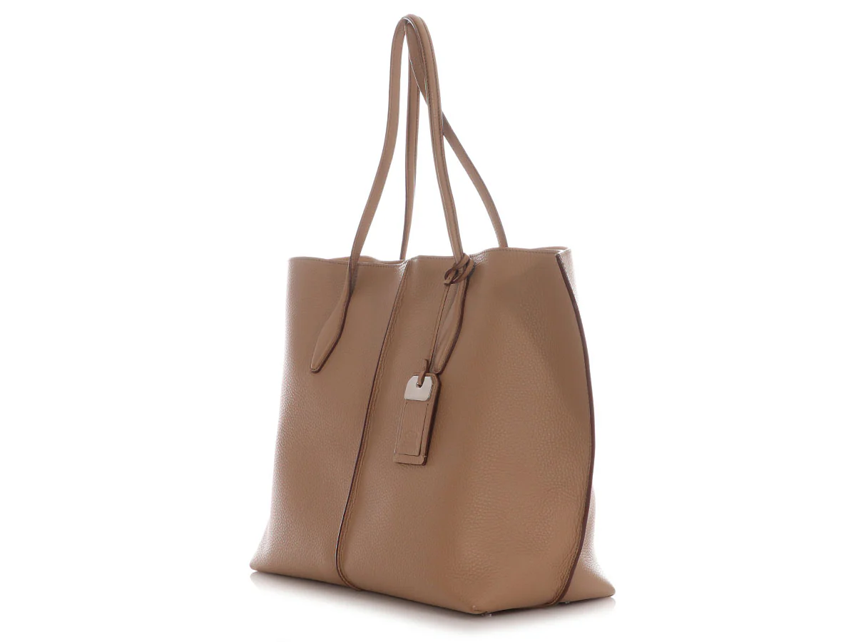 Tod's Large Beige Joy Tote - Image 3