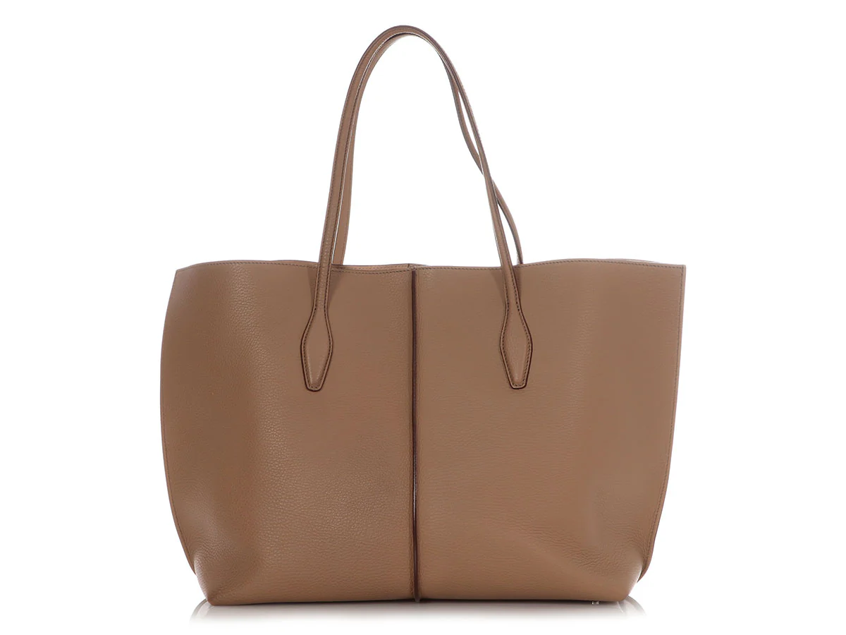 Tod's Large Beige Joy Tote - Image 4