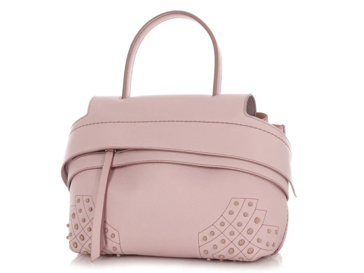 Tod's Pink Wave Shoulder Bag - Image 2