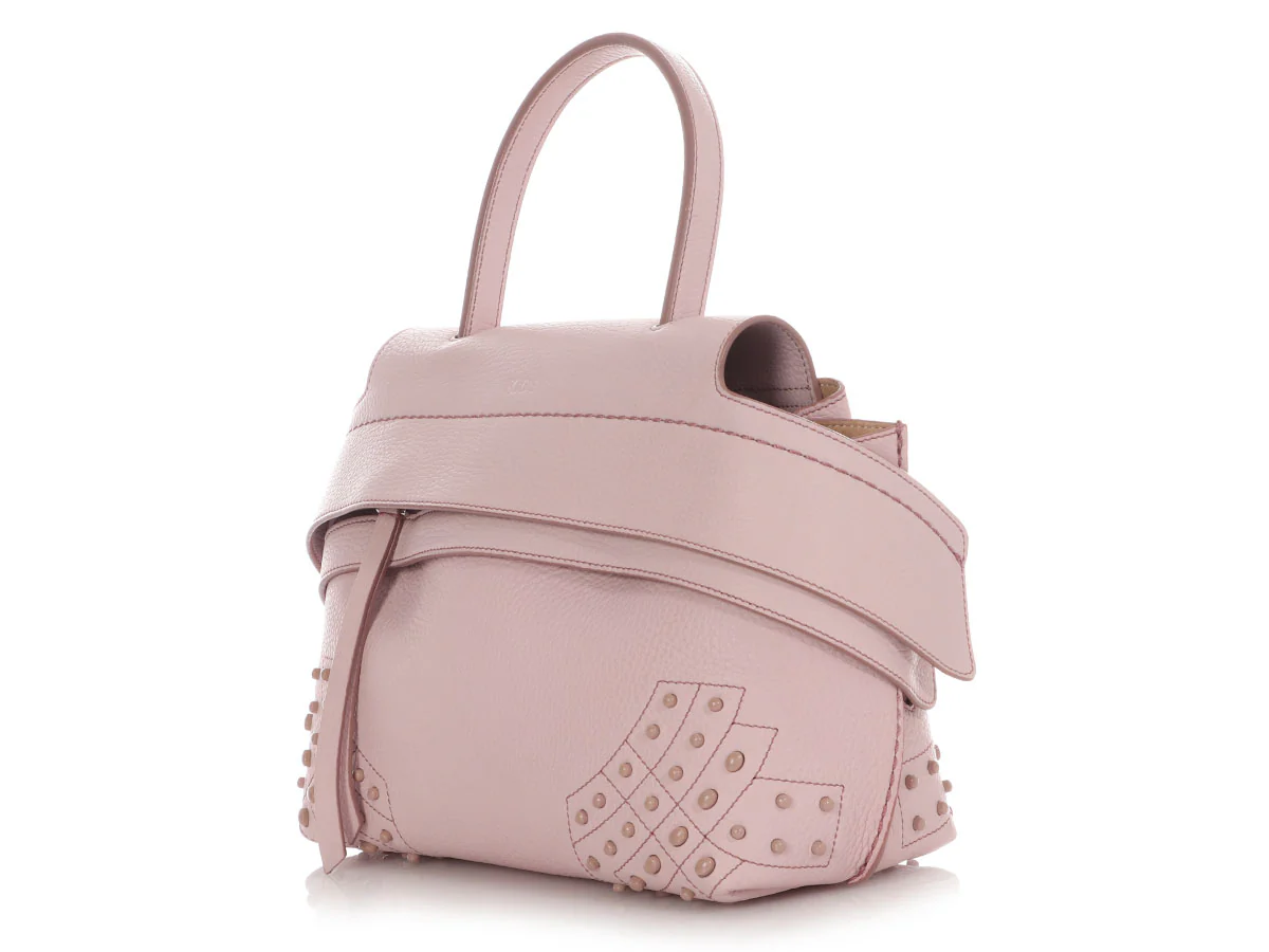 Tod's Pink Wave Shoulder Bag - Image 3