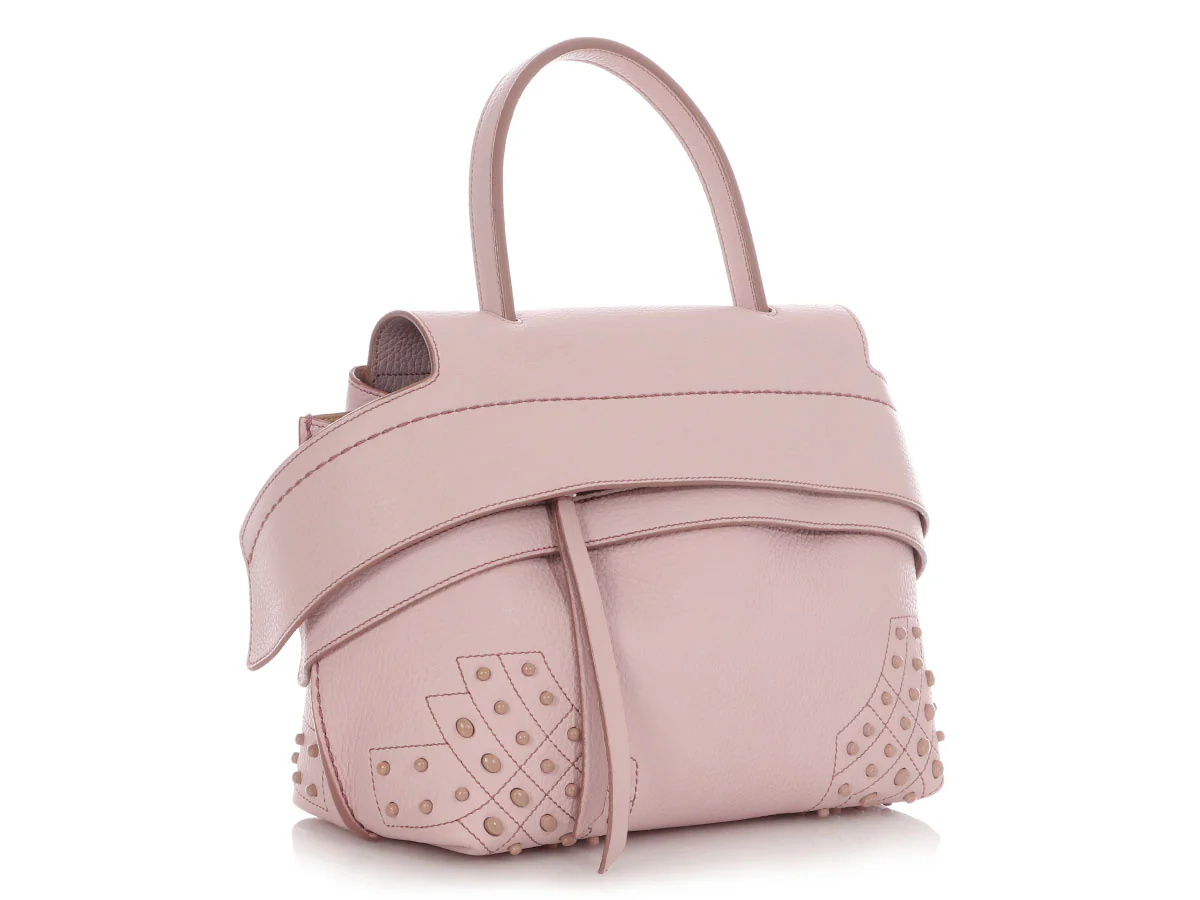 Tod's Pink Wave Shoulder Bag - Image 5