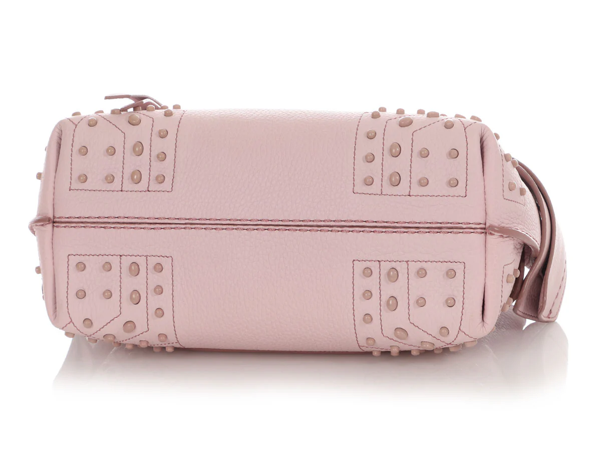 Tod's Pink Wave Shoulder Bag - Image 6