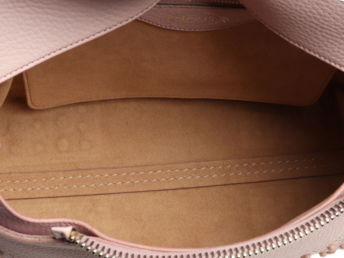 Tod's Pink Wave Shoulder Bag - Image 8