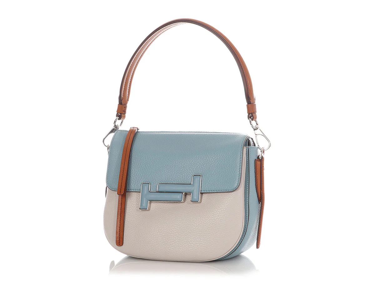 Tod's Tri-Color Double T Shoulder Bag - Image 2