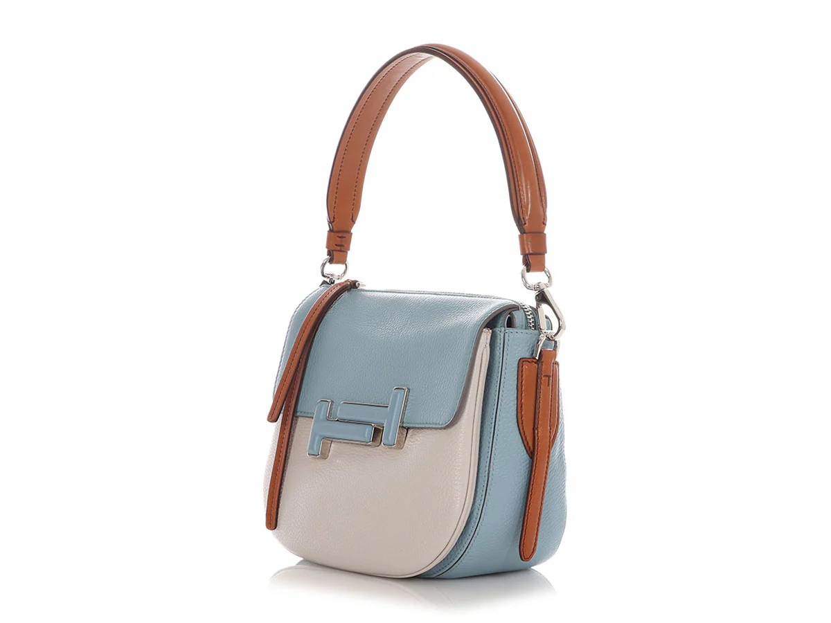 Tod's Tri-Color Double T Shoulder Bag - Image 3