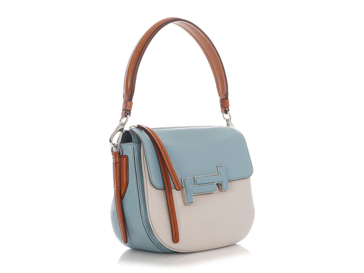 Tod's Tri-Color Double T Shoulder Bag - Image 5