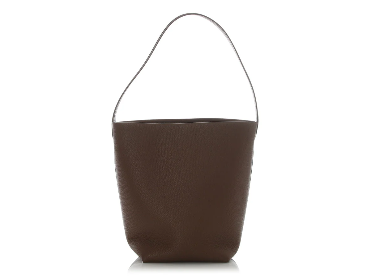 The Row Medium Dark Olive N/S Park Tote - Image 4