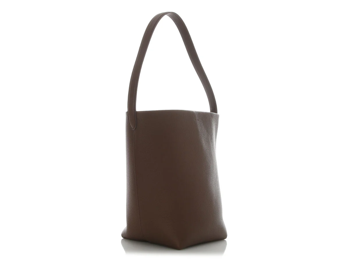 The Row Medium Dark Olive N/S Park Tote - Image 5