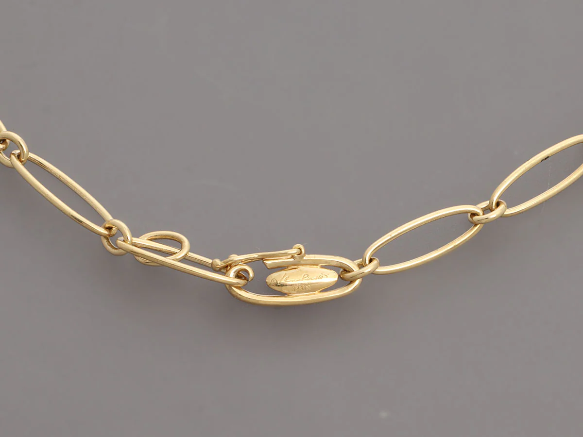 Tiffany & Co. Elsa Peretti 18K Yellow Gold Round Disc Pendant Necklace - Image 5