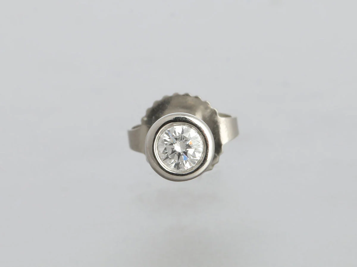 Tiffany & Co. Platinum Diamonds by the Yard Earrings - Image 3