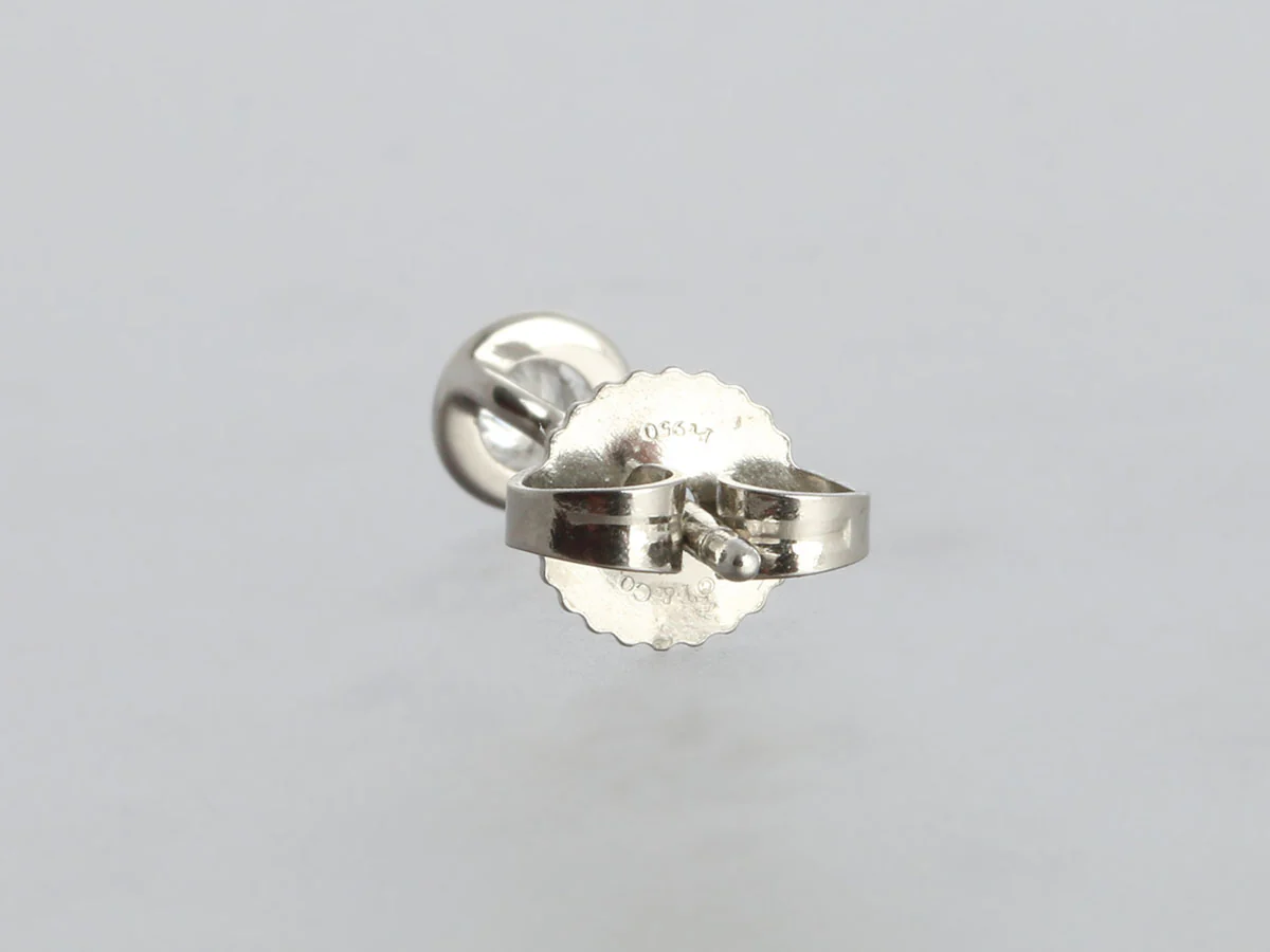 Tiffany & Co. Platinum Diamonds by the Yard Earrings - Image 4