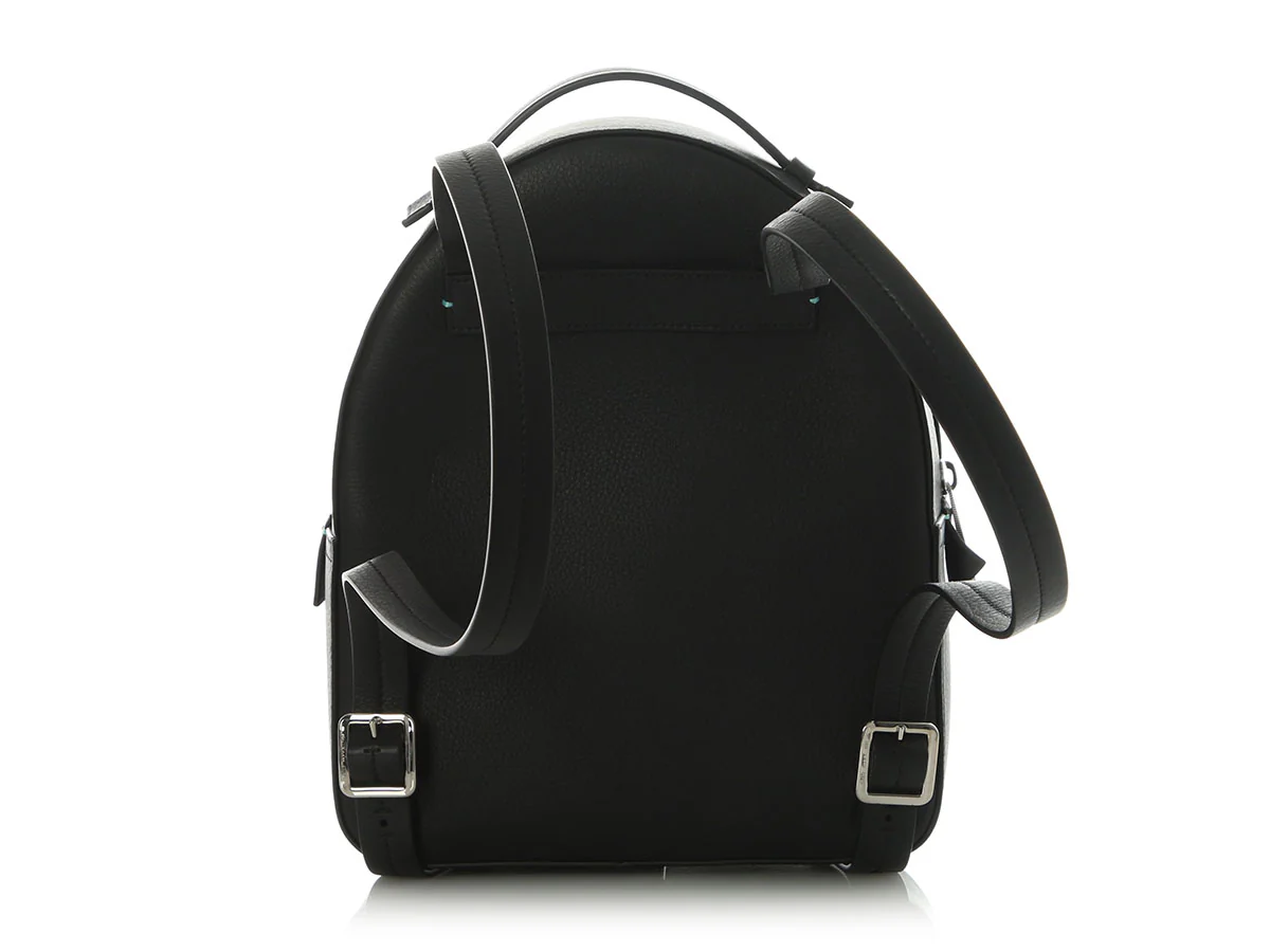 Tiffany & Co. Black Leather Backpack - Image 4