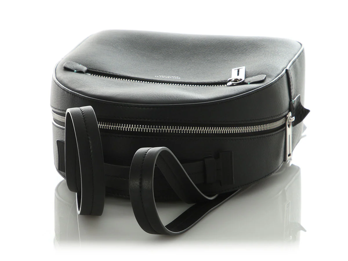 Tiffany & Co. Black Leather Backpack - Image 7