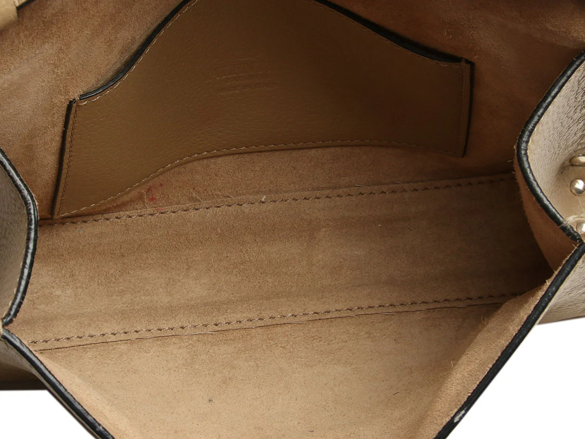 Valentino Small Beige Rockstud Crossbody Bag - Image 8