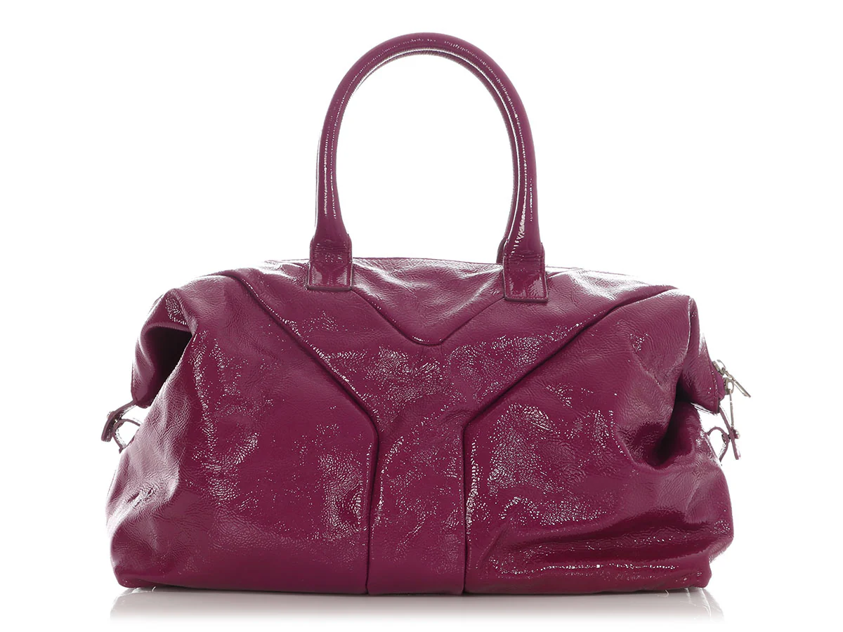 YSL Purple Patent Easy