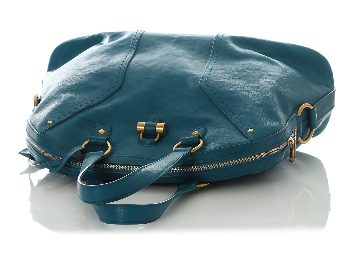 YSL Large Teal Muse - Image 7