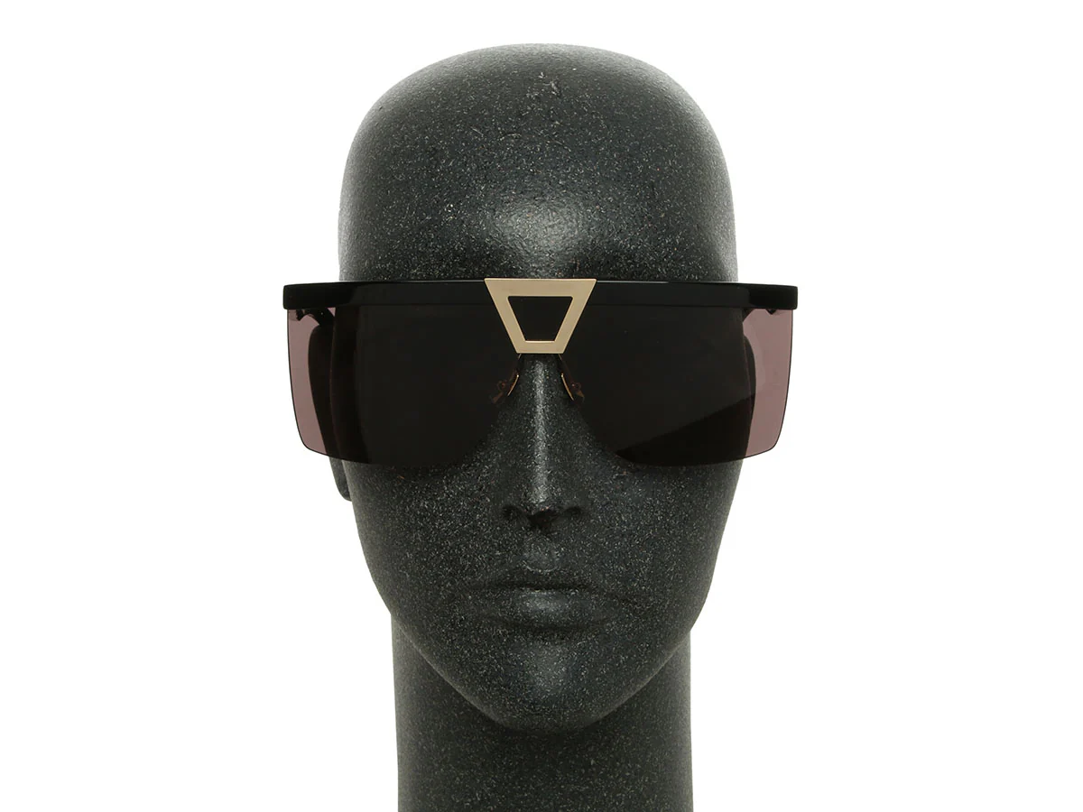 Saint Laurent Black Palace Shield Sunglasses - Image 6